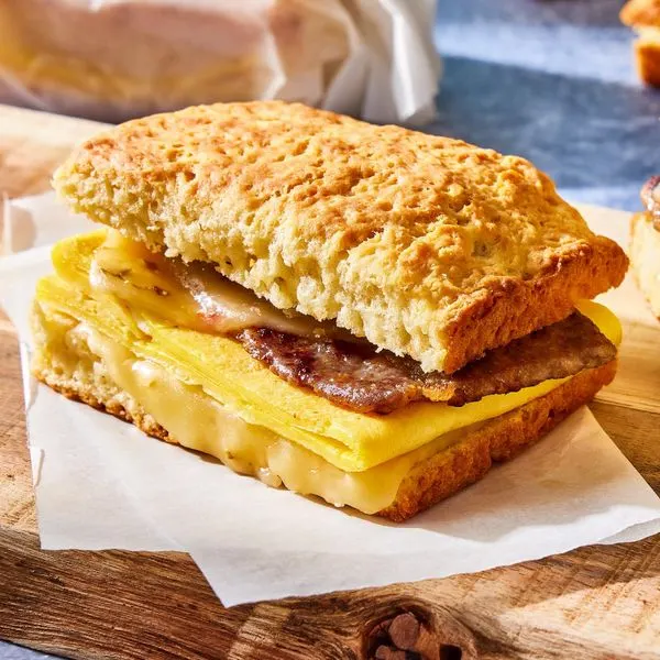 Nut-Free Biscuit Breakfast Sandwiches — American recipe