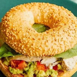 Dairy-Free Nut-Free Chicken bagel — American recipe