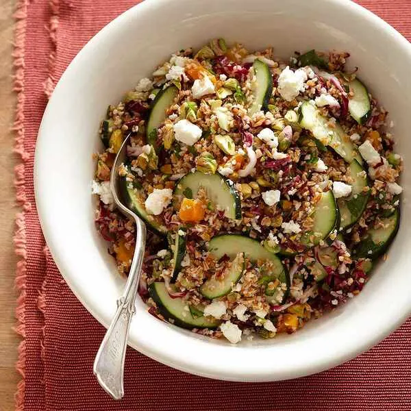 Vegetarian Nut-Free Mediterranean Tabbouleh — Mediterranean recipe