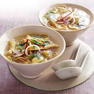 Dairy-Free Nut-Free Chicken noodle soup — Asian recipe