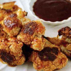 Vegan Vegetarian Roasted Cauliflower with Indian Barbecue Sauce — American recipe