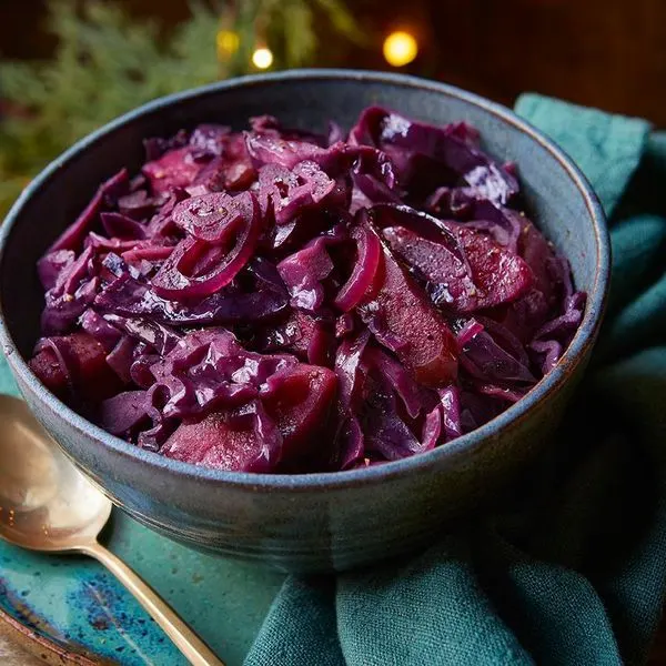 Vegetarian Gluten-Free Slow cooker red cabbage — Eastern europe recipe