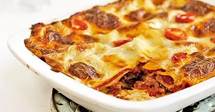Vegetarian Nut-Free Vegetarian lasagne — Italian recipe