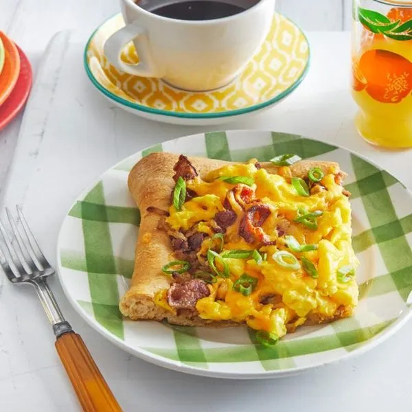 Nut-Free Breakfast Pizza — Italian recipe