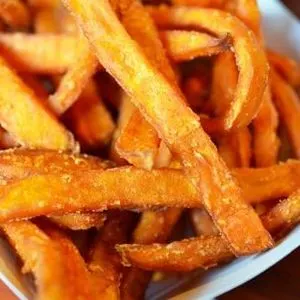 Gluten-Free Dairy-Free Sweet Potato Fries (Oven or Air Fryer) — American recipe