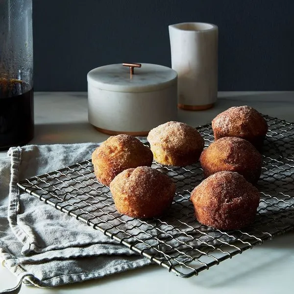 Vegetarian Nut-Free Cinnamon Sugar Breakfast Puffs — American recipe