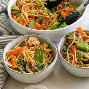 Vegetarian Dairy-Free Vegetarian Lo-Mein Recipe — Chinese recipe