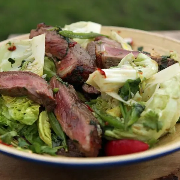 Dairy-Free Nut-Free Highland beef salad — South american recipe