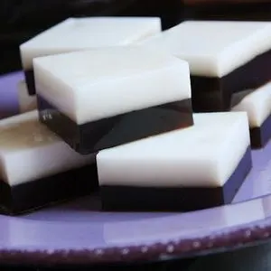 Vegetarian Gluten-Free Coffee-Coconut Agar Dessert Recipe — French recipe