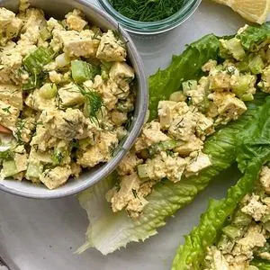 Vegan Vegetarian Vegan Tofu "Egg" Salad Recipe — American recipe