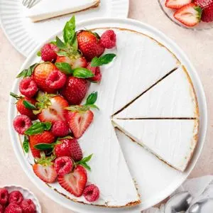 Vegetarian Nut-Free Vegan Cheesecake — American recipe