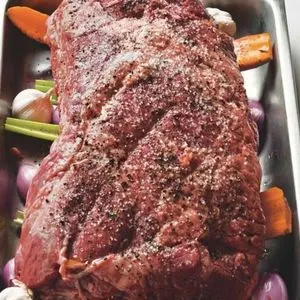 Gluten-Free Dairy-Free Mile End's Roast Beef with Pickled Horseradish — American recipe