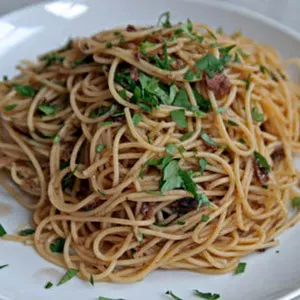 Vegetarian Nut-Free Dinner Tonight: Pasta with Olive Tapenade Recipe — Mediterranean recipe