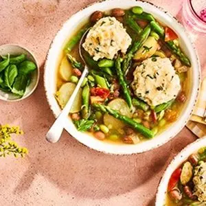 Nut-Free Shellfish-Free Chunky vegetable soup — American recipe