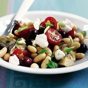 Vegetarian Gluten-Free Mediterranean-style bean salad — Mediterranean recipe