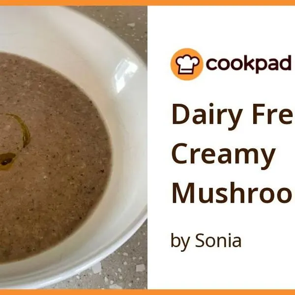 Vegan Vegetarian Dairy Free Creamy Mushroom Soup — American recipe