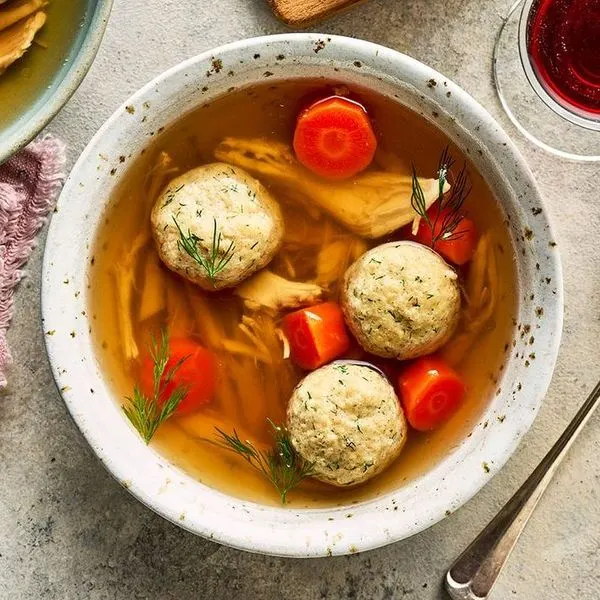 Dairy-Free Nut-Free Jewish chicken soup — Kosher recipe