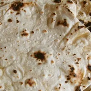 Vegan Vegetarian Flat Indian Bread: Chapati — Indian recipe