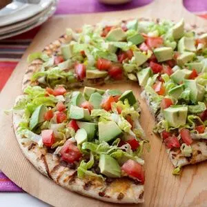 Vegetarian Nut-Free Mexican Pizza — Italian recipe