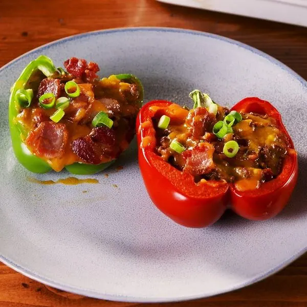 Gluten-Free Keto Keto Stuffed Peppers — American recipe
