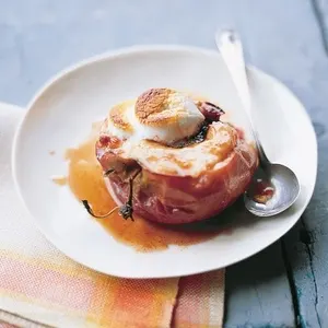 Gluten-Free Nut-Free Baked Apples with Mexican Chocolate — Mexican recipe