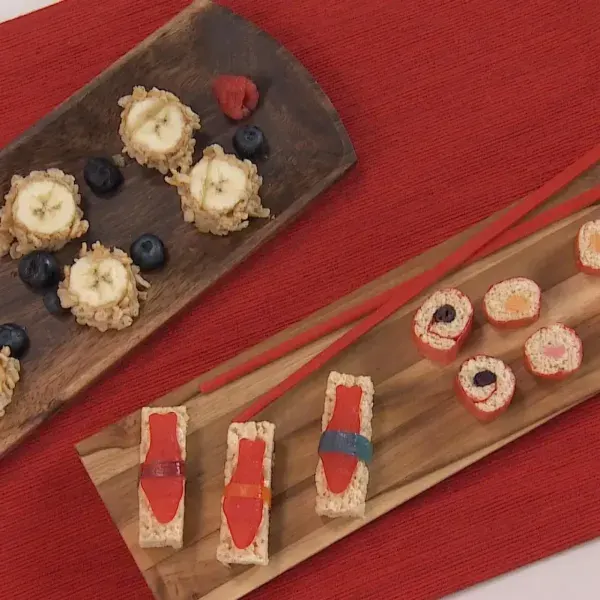 Vegan Vegetarian Dessert Sushi — Japanese recipe