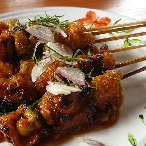 Dairy-Free Nut-Free Vegetarian satay — South east asian recipe