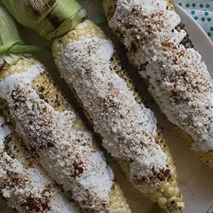 Vegetarian Gluten-Free Elote (Mexican Corn on the Cob) recipes — Mexican recipe