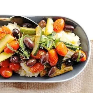 Vegetarian Gluten-Free Mediterranean Risotto — Italian recipe