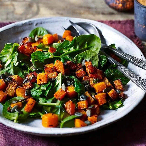 Vegetarian Gluten-Free Roast squash salad — American recipe