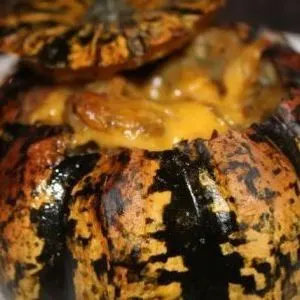 Gluten-Free Nut-Free Italian Stuffed Acorn Squash — Italian recipe