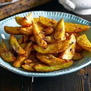 Vegan Vegetarian Indian oven chips — American recipe