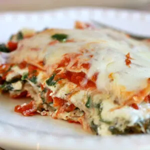 Vegetarian Nut-Free Vegetarian Lasagna — Italian recipe