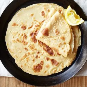 Vegetarian Dairy-Free Dairy-free pancakes — American recipe