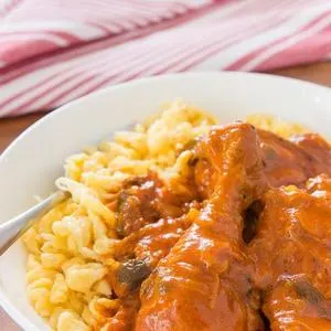 Nut-Free Shellfish-Free Chicken Paprikash — Central europe recipe