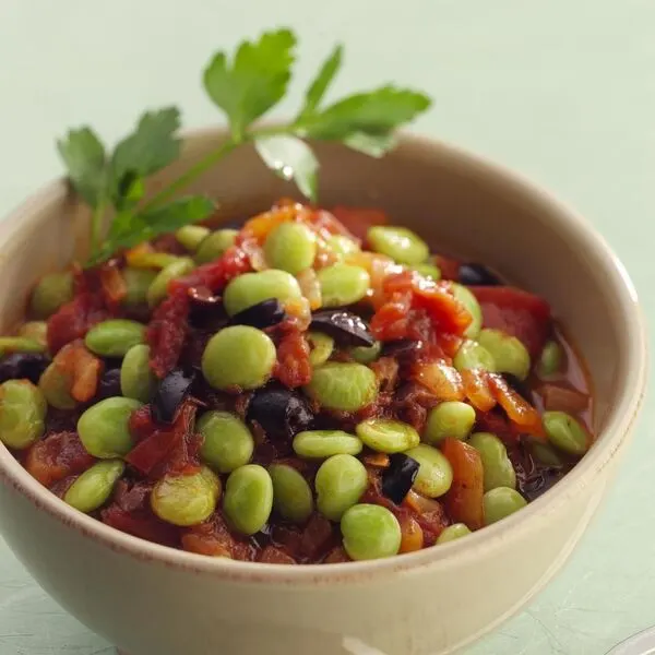 Vegan Vegetarian Mediterranean Lima Beans — Mediterranean recipe