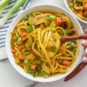 Dairy-Free Nut-Free Vegan Japanese Curry Udon Recipe — American recipe