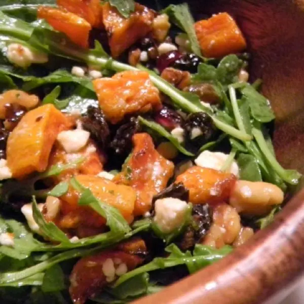 Vegan Vegetarian Roasted Butternut Squash Salad — Caribbean recipe