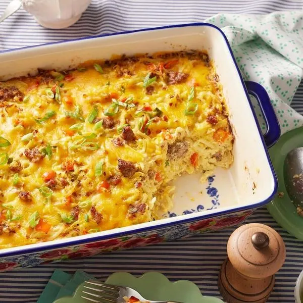 Gluten-Free Nut-Free Sausage Breakfast Casserole — British recipe