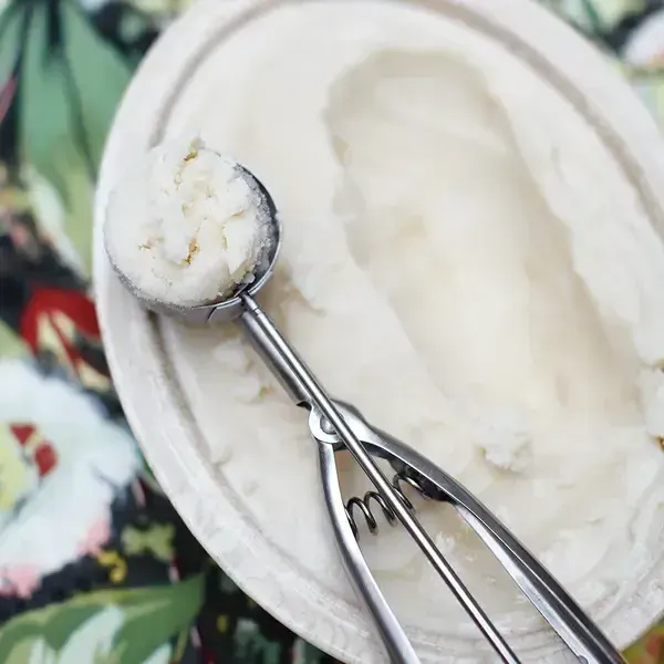 Vegetarian Gluten-Free Almond & honey dairy-free ice cream — American recipe