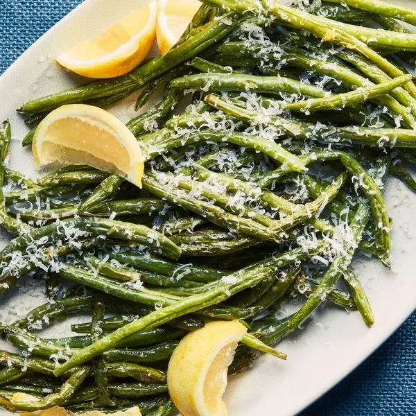 Vegetarian Gluten-Free Air Fryer Green Beans — American recipe