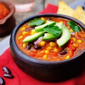 Vegan Vegetarian Vegetarian Tortilla Soup — Mexican recipe