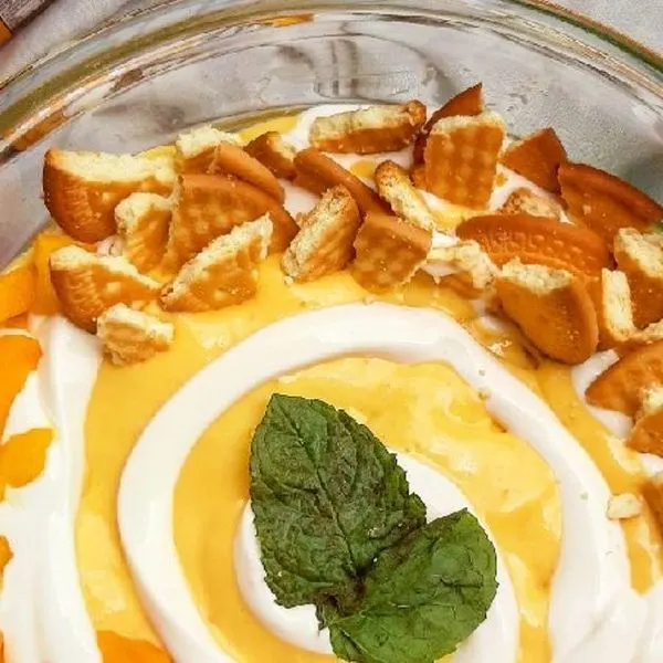 Vegetarian Nut-Free Mango dessert — French recipe