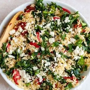 Vegetarian Nut-Free Mediterranean Orzo Recipe — Mediterranean recipe