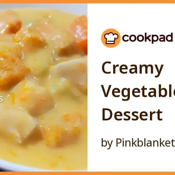 Vegan Vegetarian Creamy Vegetable Dessert — Mediterranean recipe