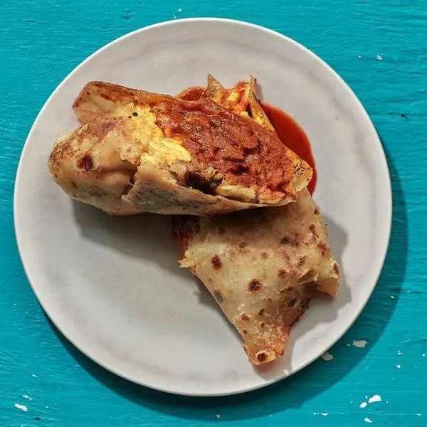 Nut-Free New Mexican–Style Breakfast Burritos — Mexican recipe