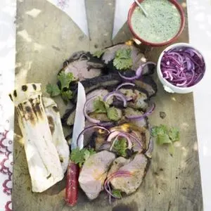 Gluten-Free Keto Indian spiced barbecued lamb — Indian recipe