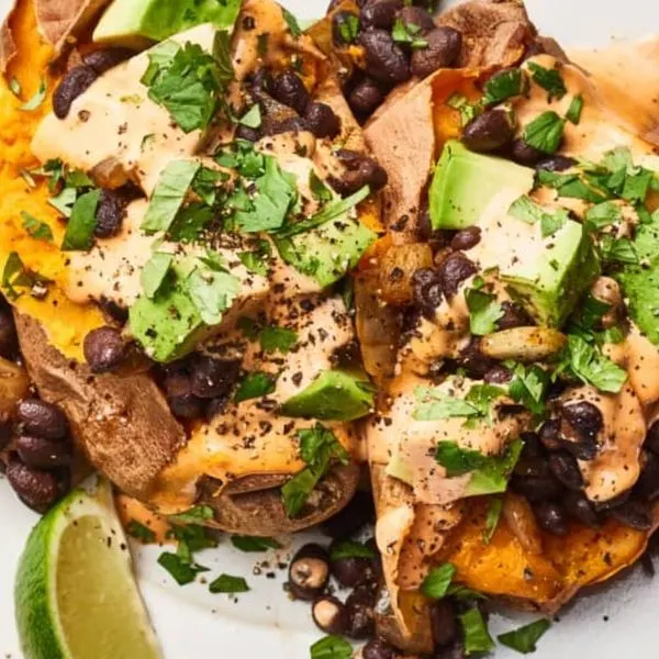 Vegetarian Gluten-Free Vegetarian Stuffed Sweet Potatoes — Italian recipe