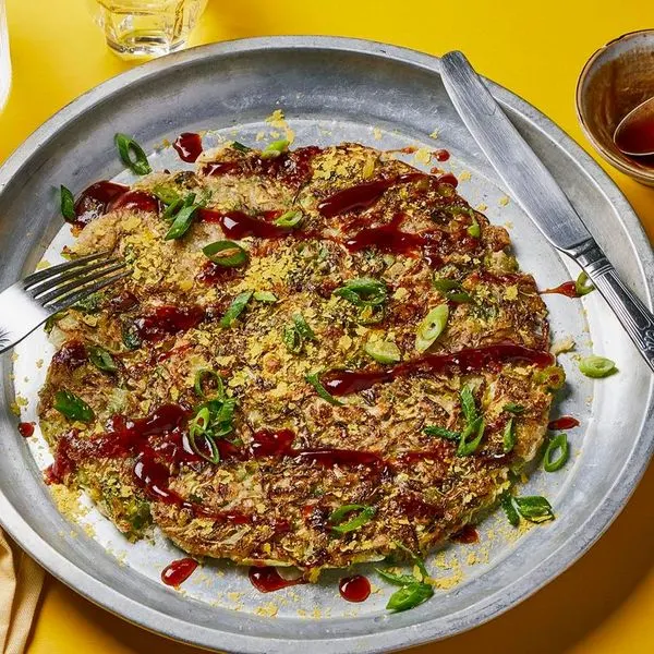 Vegan Vegetarian Vegan okonomiyaki — American recipe