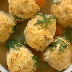 Nut-Free Shellfish-Free Fluffy Drop Dumplings for Soup — Chinese recipe